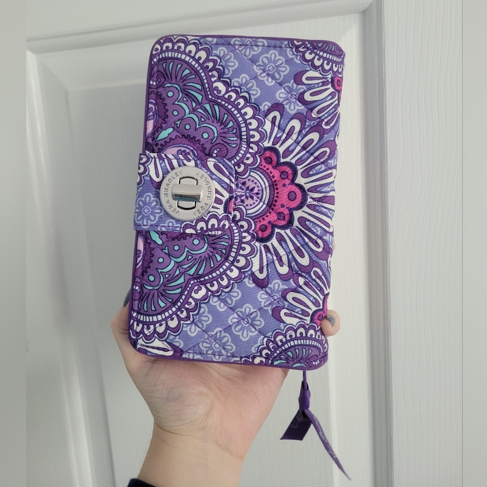Vera Bradley Turnlock Wallet